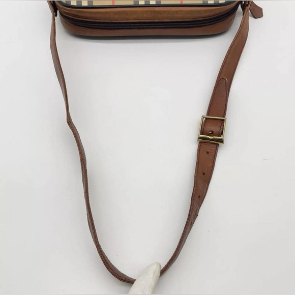 Vintage Burberrys Horseferry Nova Check Crossbody Shoulder Bag- Free Gift - Picture 9 of 15